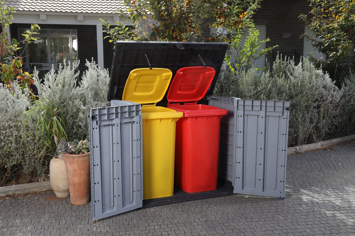 Keter Store It Out Pro Outdoor Garden Furniture Storage Shed Grey