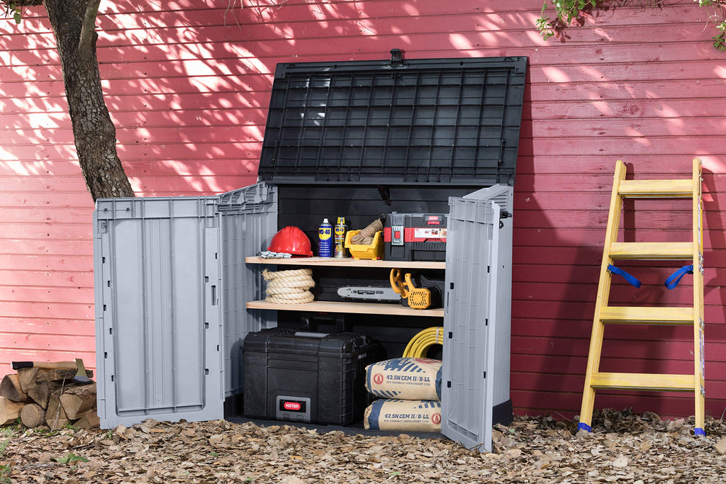 Keter Grey Resin Store It Out Midi Outdoor Garden Storage Shed