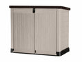 Keter Store It Out Midi Outdoor Plastic Garden Storage Shed - Beige/Brown